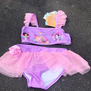 Disney size 5/6 Bikini - SPF 50- NWT!
